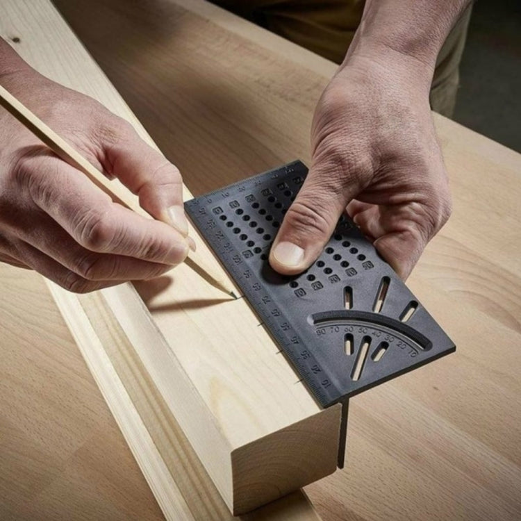 Three-Dimensional Woodworking Stop-Type Ruler