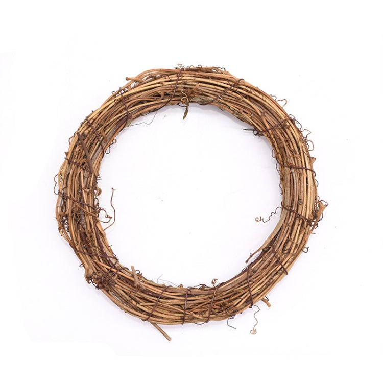 2 PCS Tree Vine Christmas Wreath DIY Rattan Garden Decoration Rattan Window Decoration