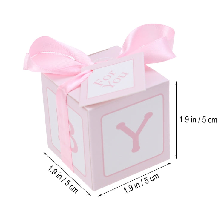 100 PCS Creative Personality Candy Box Party Festive Candy Box