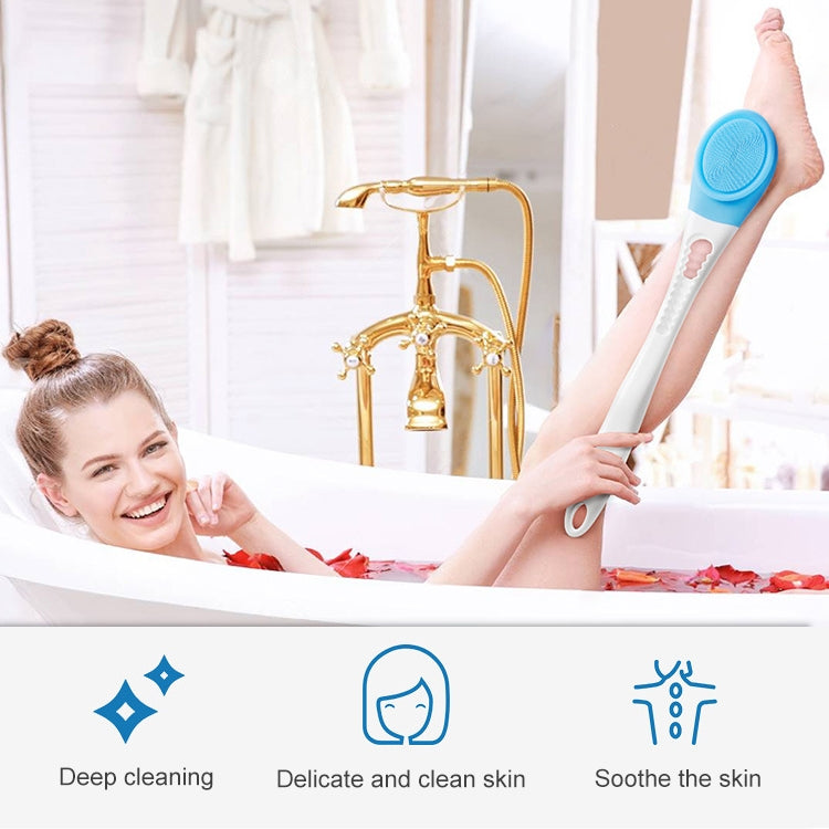 Electric Adjuatable Bath SPA Massage Rub Bath Full Automatic Bath Rub Back Rrush Long Handle Bath Brush