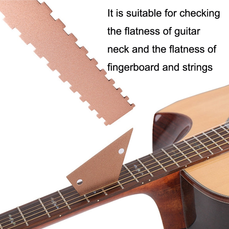 GNR1 Aluminium Measurement Bass Guitar Neck Ruler