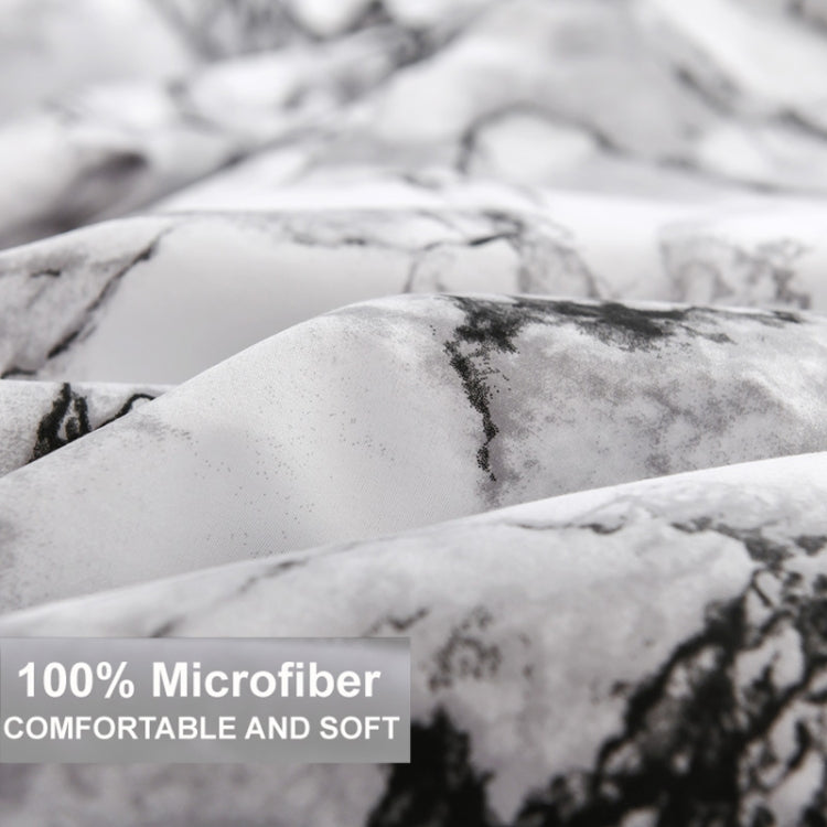 Marble Pattern Bed Dust Cover Mattress Protective Case Fitted Sheet Cover Bedclothes