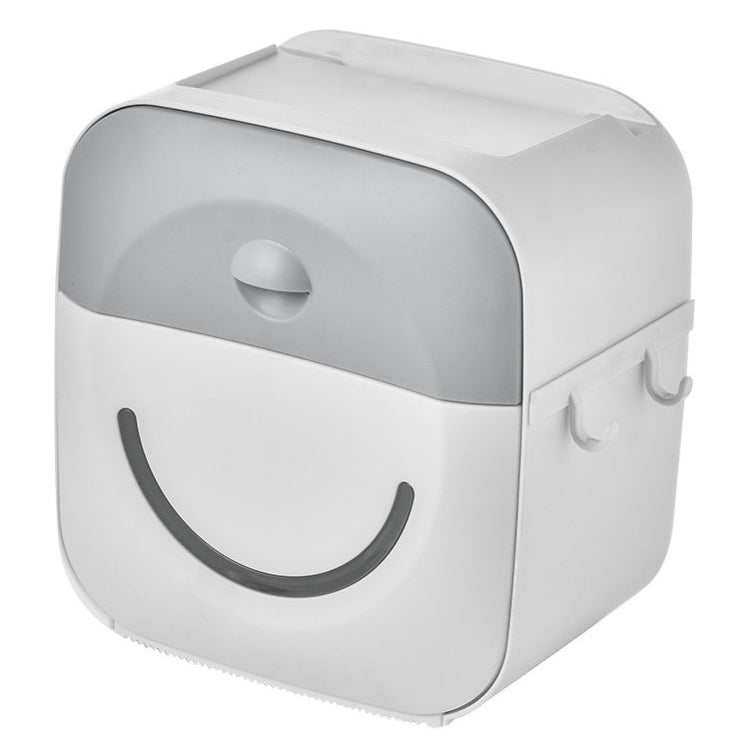 Multifunctional Bathroom Punch-free Tissue Box Creative Rack