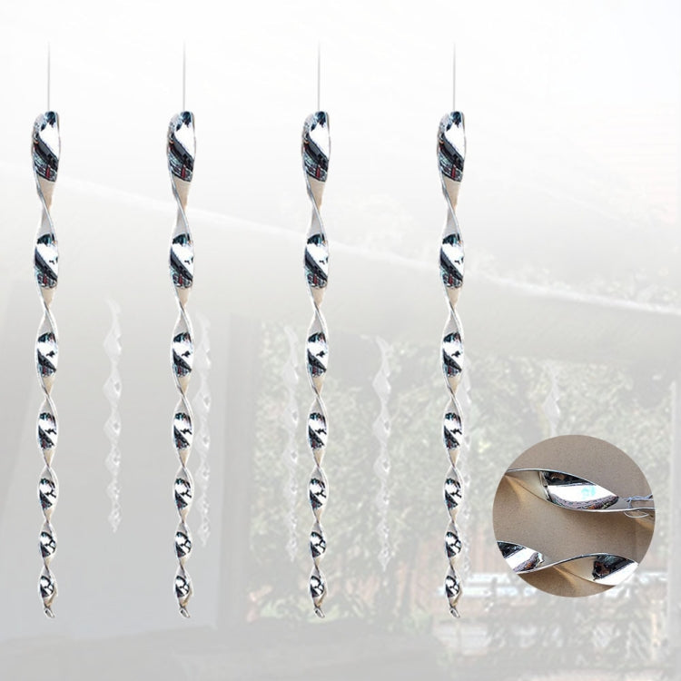 12 PCS Bird Revolving Rod Reflective Bird Repeller