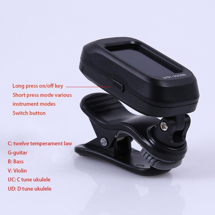 Little Angel WST-2058B Guitar Capo Electronic Tuner