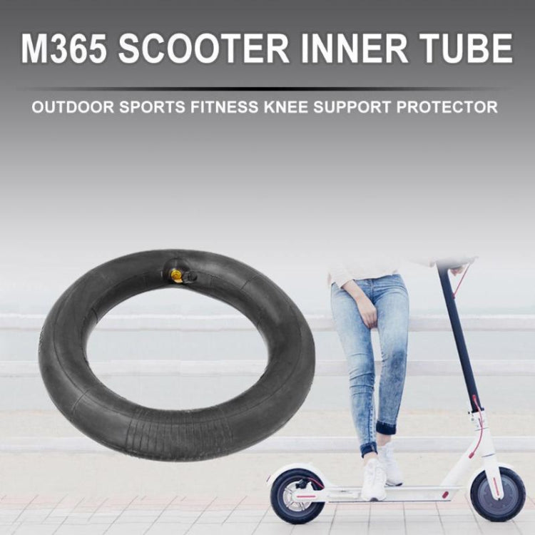 2 PCS For Xiaomi Mijia M365 Electric Scooter 8.5 inch Rubber Padded Tire Inner Tube with Valve Cover
