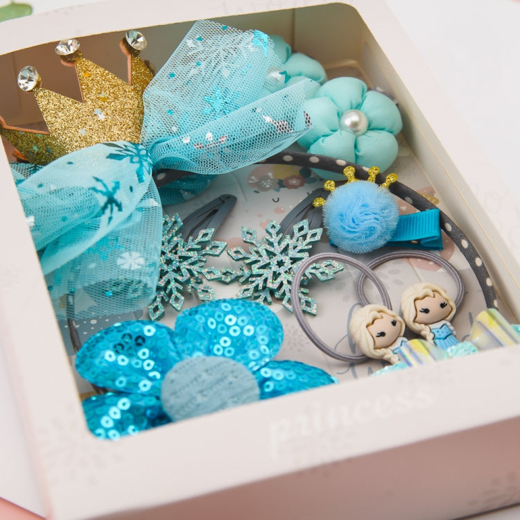 Cute Hair Accessories for Girls Mesh Bowknot Crown Headband Hair Accessories Set