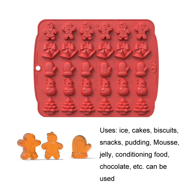 Christmas Supplies Drop Glue Mold Cake Barbecue Baking Tool