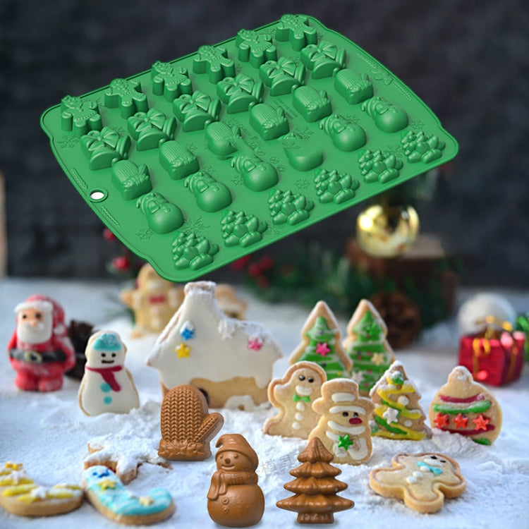Christmas Supplies Drop Glue Mold Cake Barbecue Baking Tool