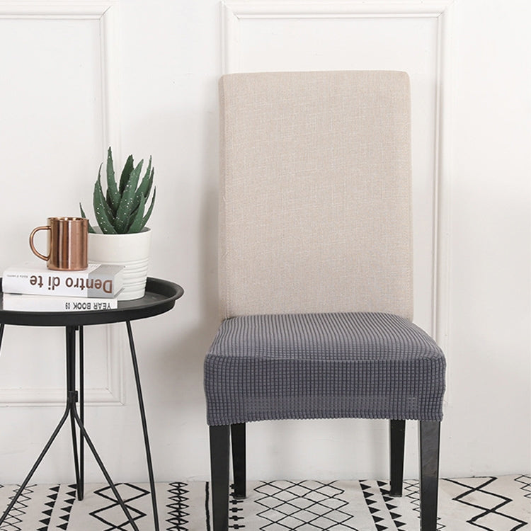 Knitted Padded Chair Cushion Cover