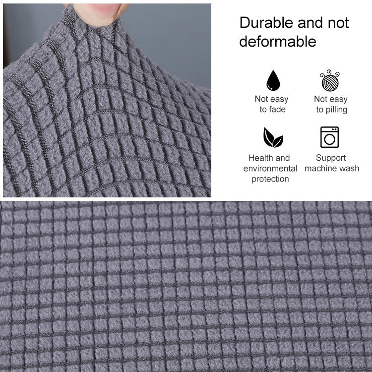 Knitted Padded Chair Cushion Cover