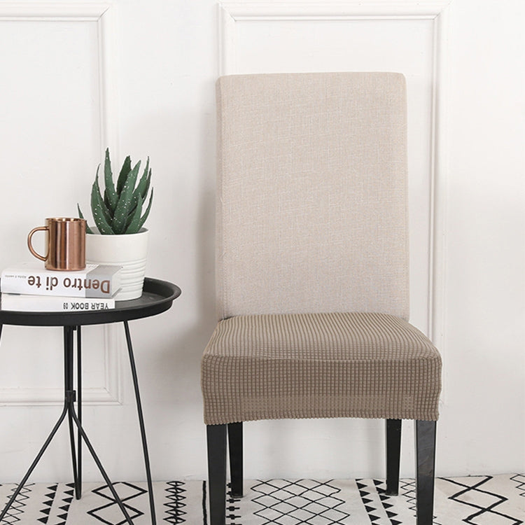 Knitted Padded Chair Cushion Cover