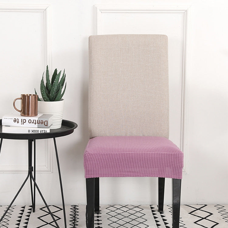 Knitted Padded Chair Cushion Cover