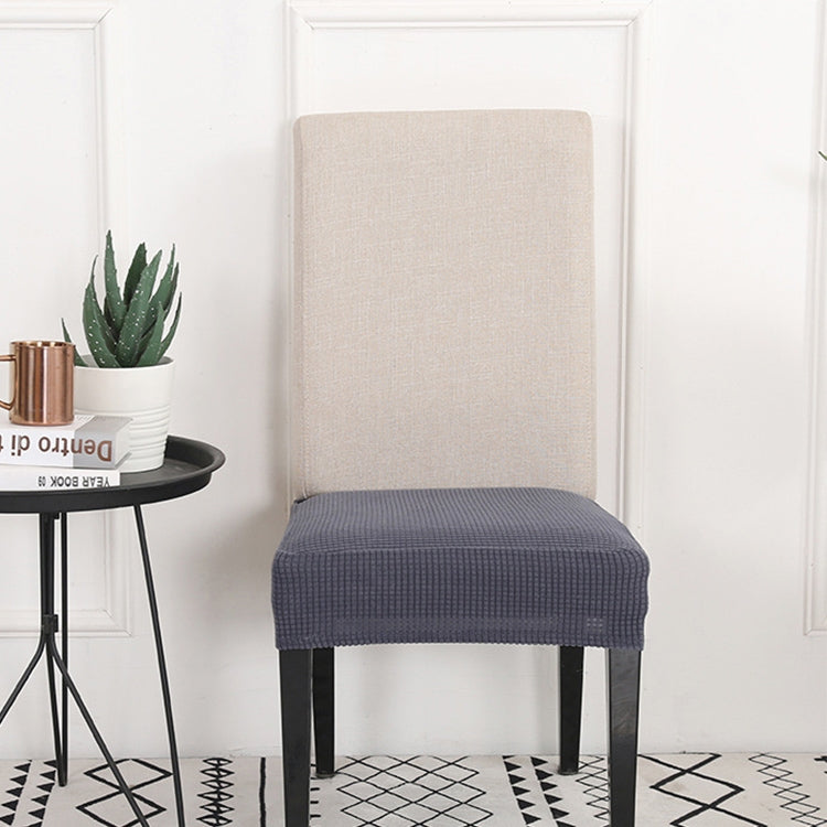 Knitted Padded Chair Cushion Cover