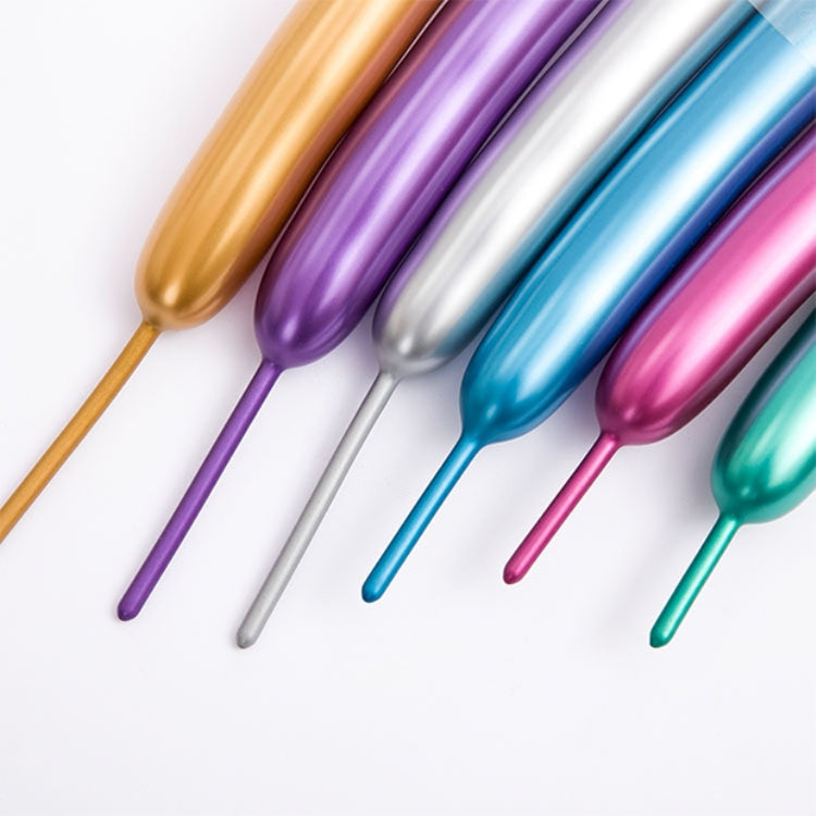 100pcs / Pack Thick 260 Metal Strip Magic Balloon Preparation Styling Holiday Party Decoration