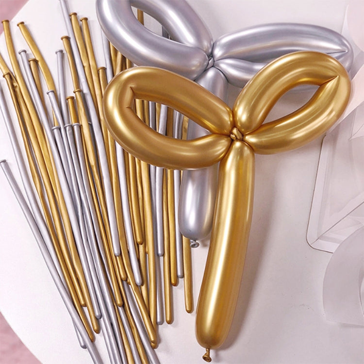 100pcs / Pack Thick 260 Metal Strip Magic Balloon Preparation Styling Holiday Party Decoration
