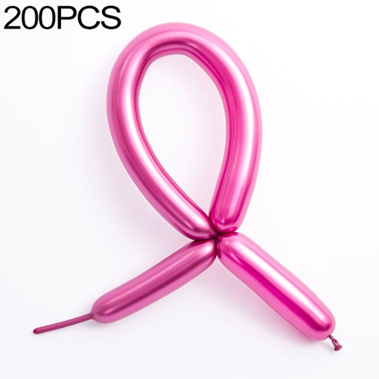 100pcs / Pack Thick 260 Metal Strip Magic Balloon Preparation Styling Holiday Party Decoration