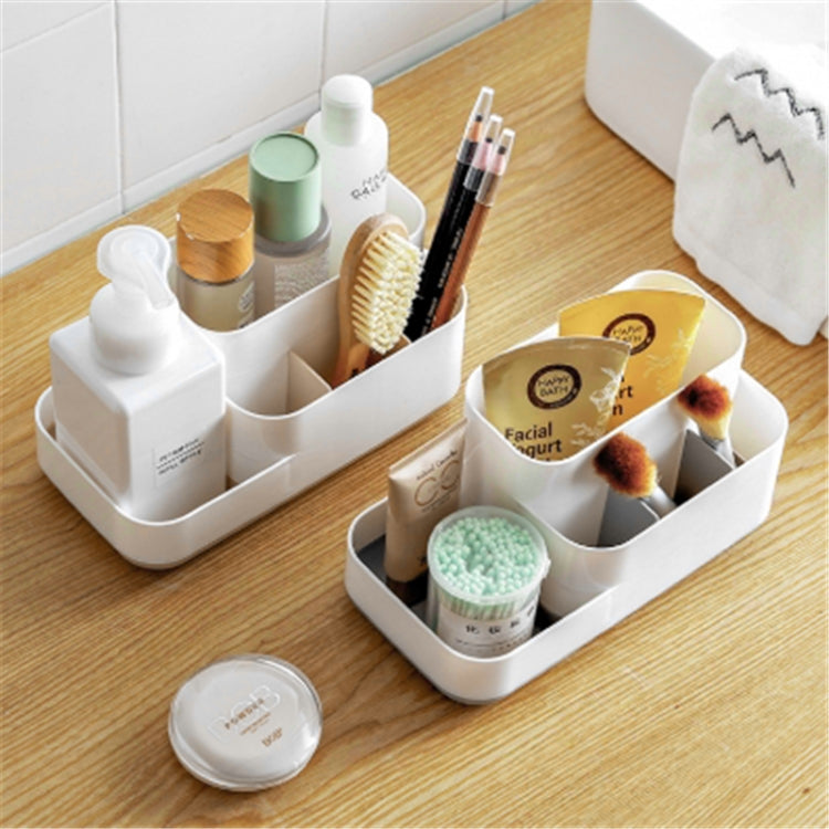 K204 Creative Plastic Detachable Grid Finishing Cosmetics Desktop Rack Storage Box