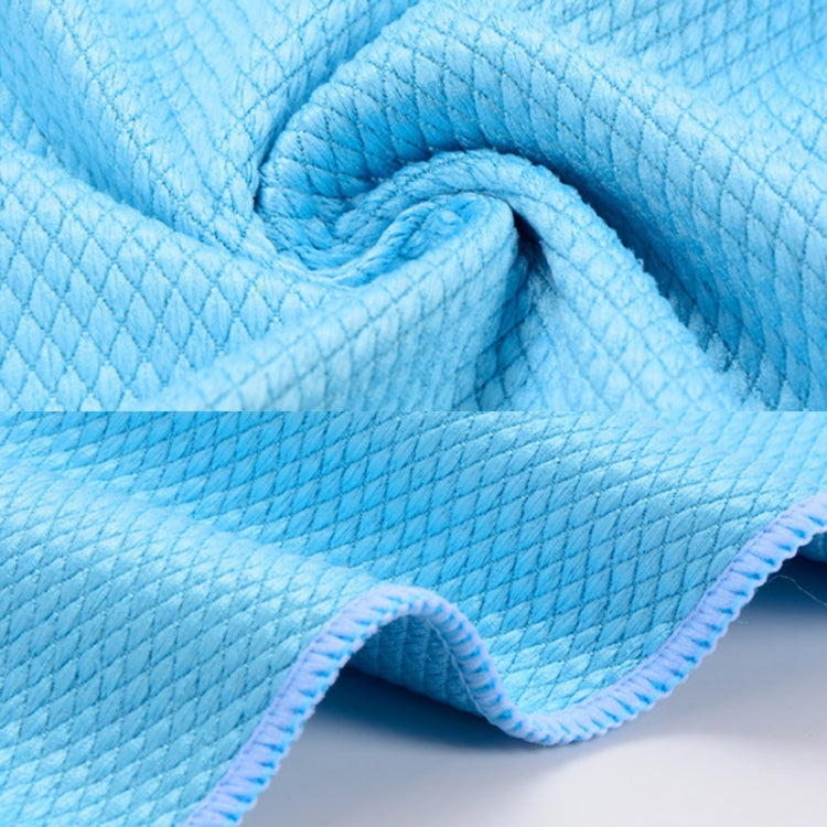 Kitchen Glass Window Soft Fiber Clean Towel