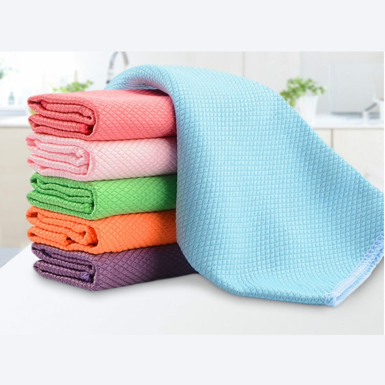 Kitchen Glass Window Soft Fiber Clean Towel