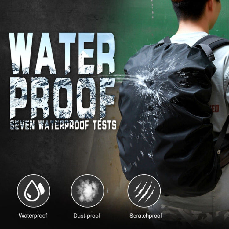 Adjustable Waterproof Dustproof Backpack  Rain Cover Portable Ultralight Protective Cover