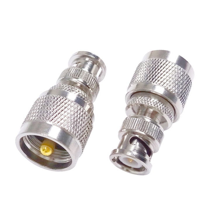 PL259 BNC Male To UHF Male Straight RF Coax Adapter Convertor