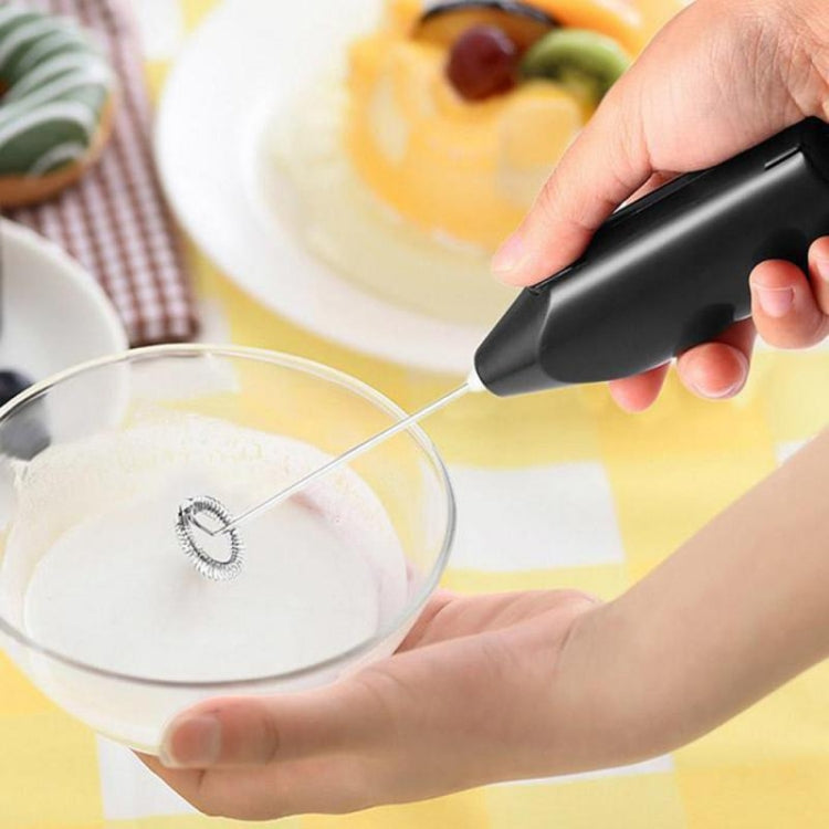 Electric Milk Coffee Whisk Household Mini Semi-Automatic Cream Blender