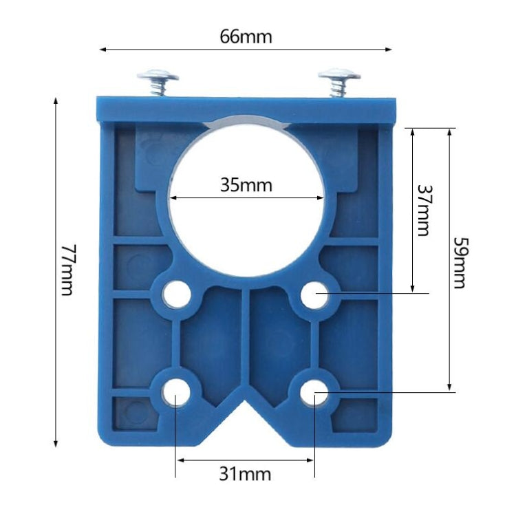 35mm Woodworking Hinge Opening Door Panel Hinge Positioner Punching Installation Auxiliary Tool