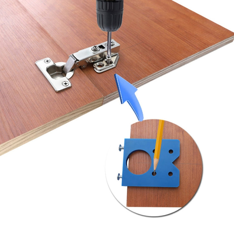 35mm Woodworking Hinge Opening Door Panel Hinge Positioner Punching Installation Auxiliary Tool