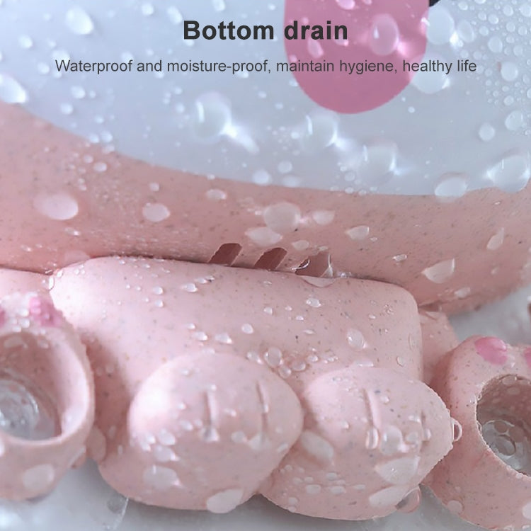 Cartoon Dog Suction Wall Toothbrush Toothpaste Shelf, Size:16x14x5cm