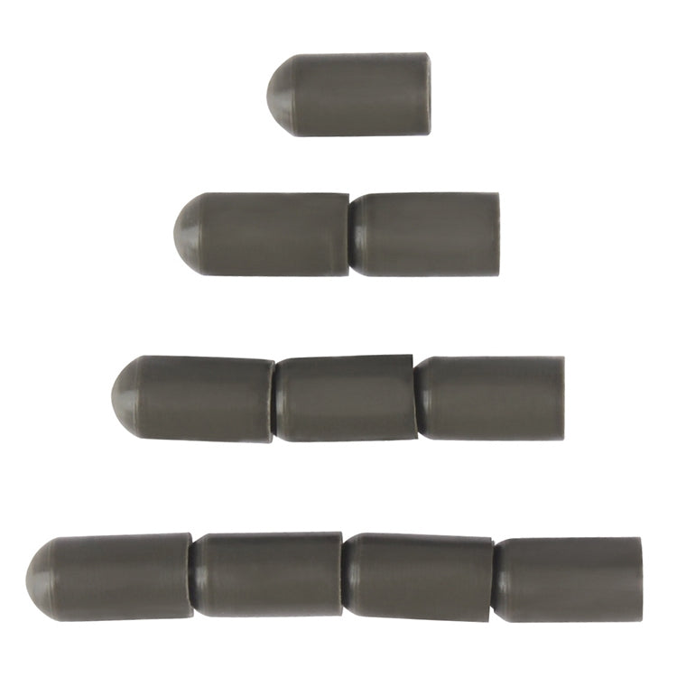 10PCS Gray Silicone Drum Stick Cover