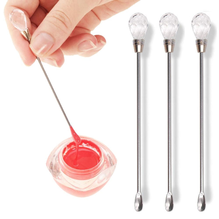 3 PCS Stainless Steel Nail Tool Stirrer
