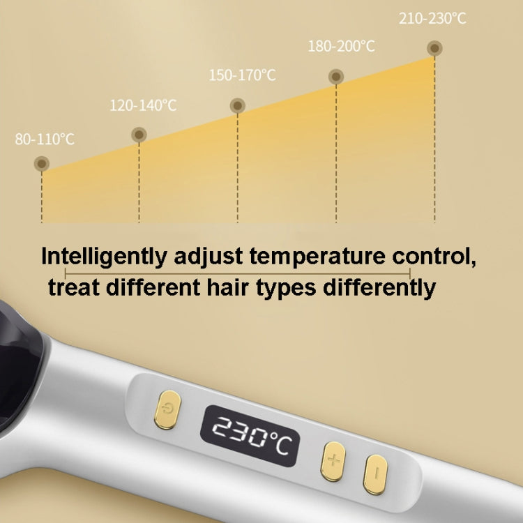 ZF-888 60W Dual-Purpose Splint Electric Curling Comb For Straight Hair And Curly Hair