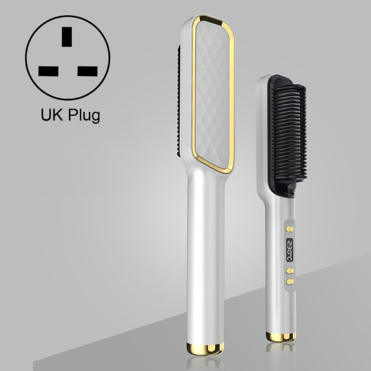 ZF-888 60W Dual-Purpose Splint Electric Curling Comb For Straight Hair And Curly Hair