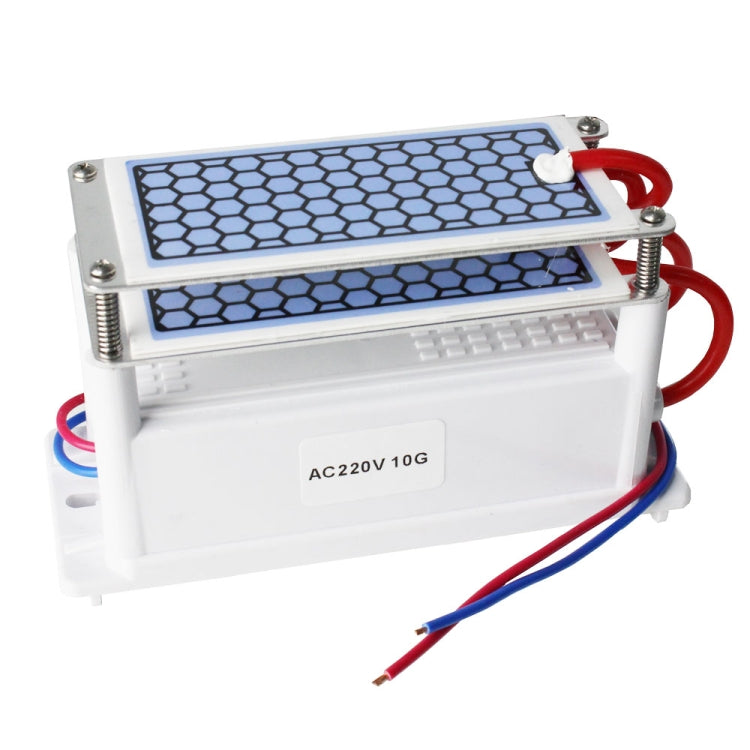 Portable Ceramic Ozone Generator Two Sheets Air Purifier Sterilizing Active Oxygen Purifier