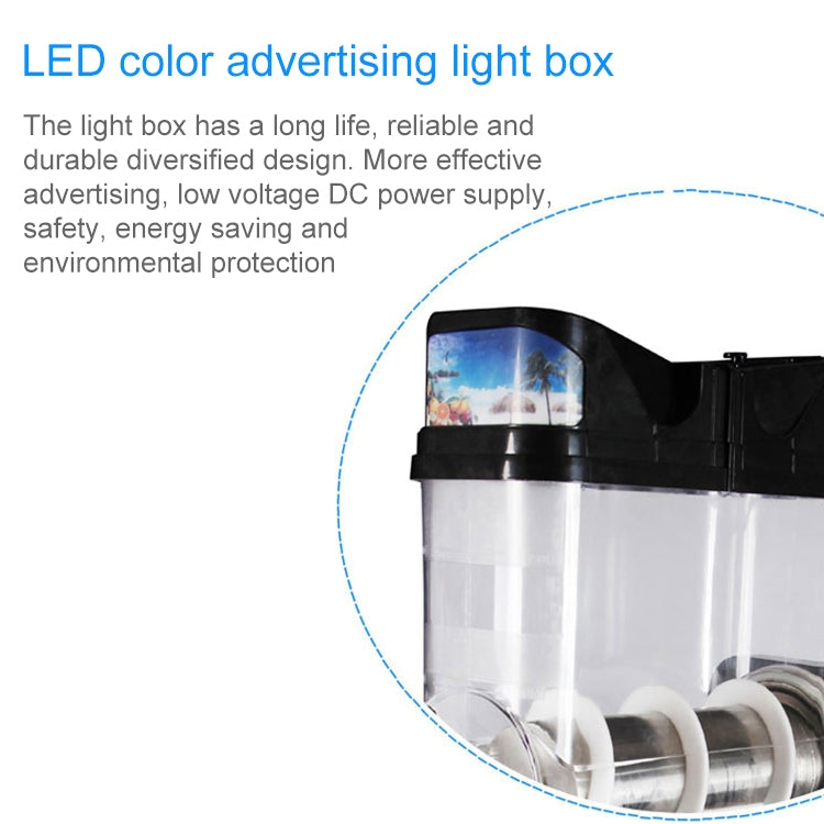 Single Cylinder Snow Melting Machine Large Capacity Smoothie Machine Milk Tea Shop Desktop Slush Fruit Juice Machine