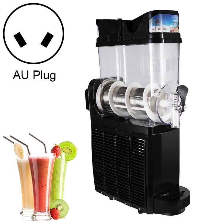 Single Cylinder Snow Melting Machine Large Capacity Smoothie Machine Milk Tea Shop Desktop Slush Fruit Juice Machine