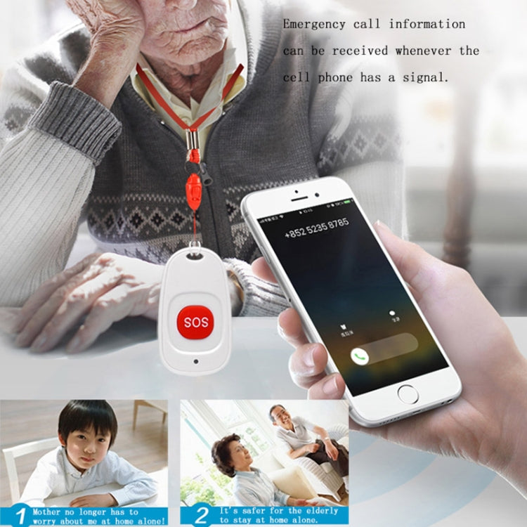 Waterproof SOS Single Button Remote Control One Button Emergency Help Button