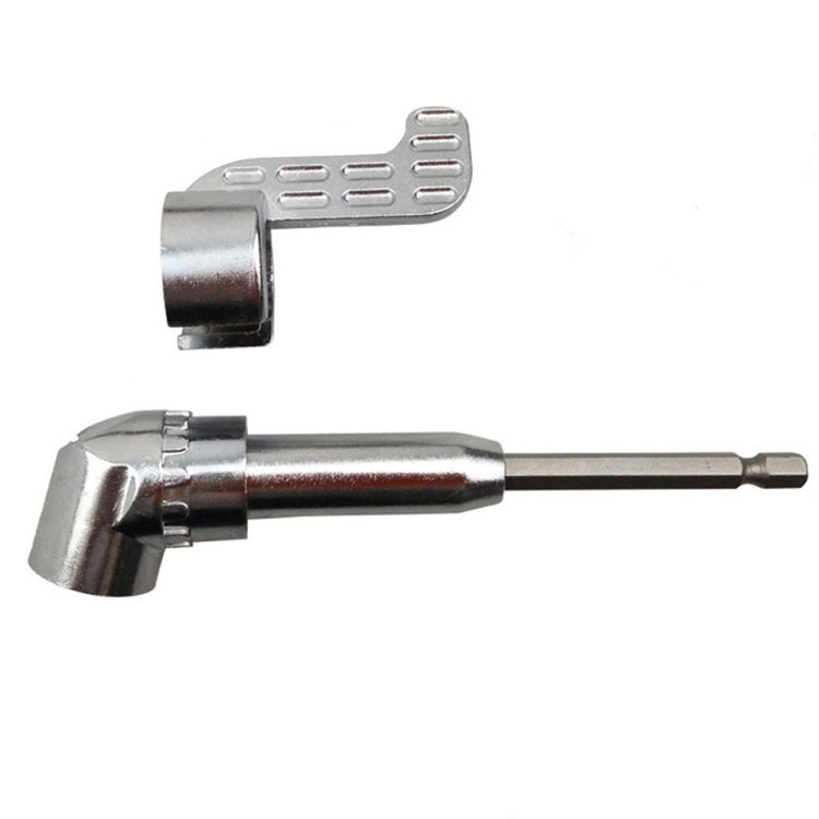 105 Degree Long Handle Right Angle Corner Drill Holds Screwdriver Bit