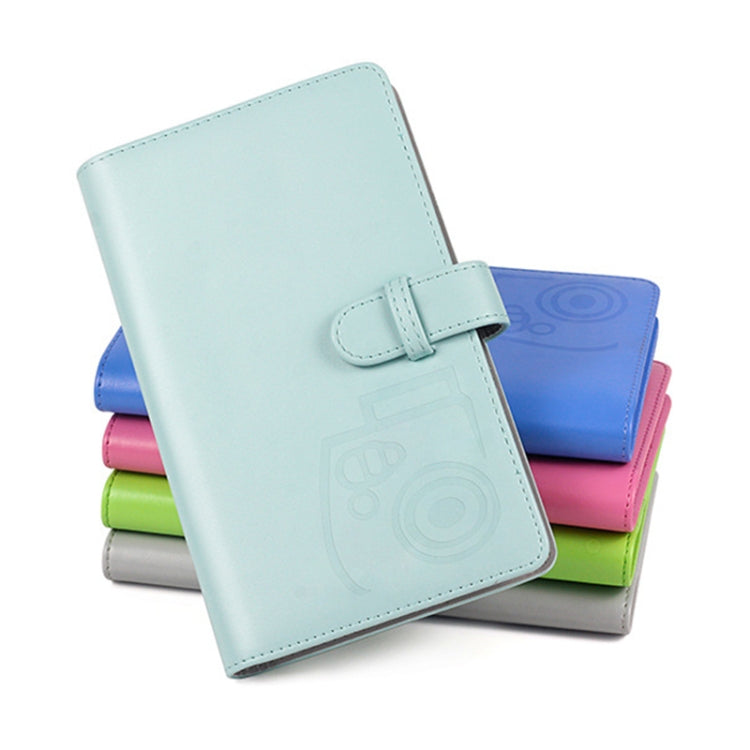 96 Photos Album PU Leather Storage Clip Card Holder Books