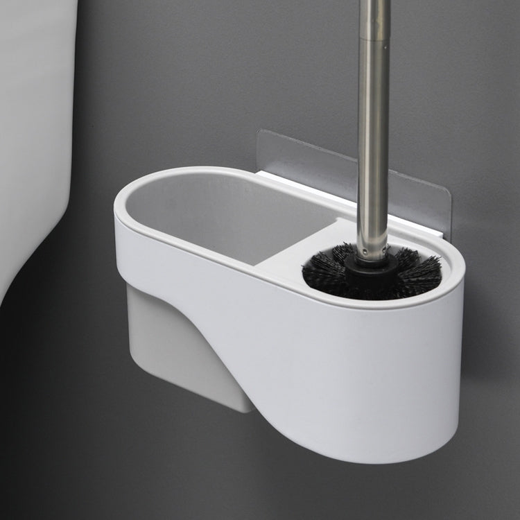 Toilet Brush Long Handle Free Punching Wall-mounted Household Toilet Cleaning Brush