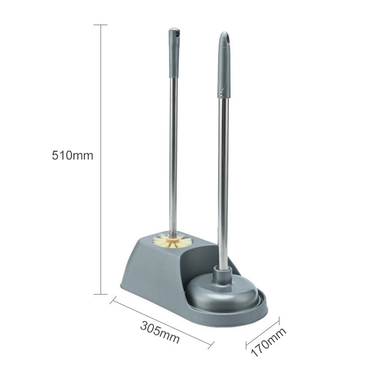 Household Long Handle Toilet Brush Suction Set Without Dead Angle Cleaning Brush