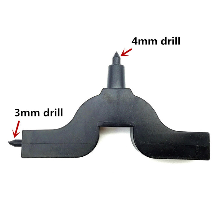 2 PCS Dripper PE Pipe Mountain-shaped Hole Punch Garden Irrigation Opening