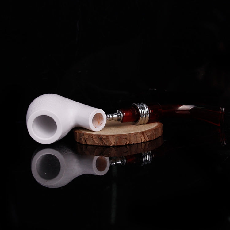 Meerschaum Resin Pipe Removable and Washable Filter Full Set of Accessories for Pipe Smoking