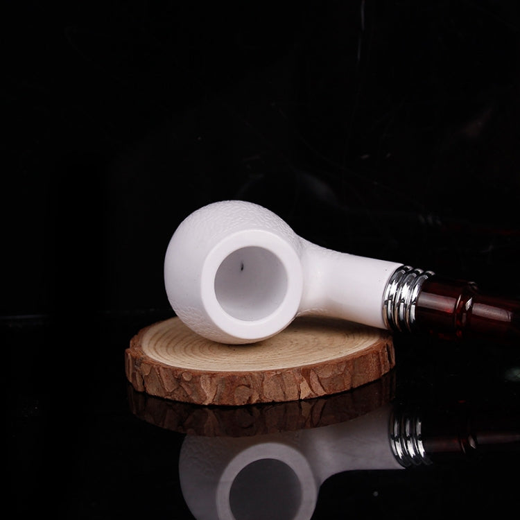 Meerschaum Resin Pipe Removable and Washable Filter Full Set of Accessories for Pipe Smoking