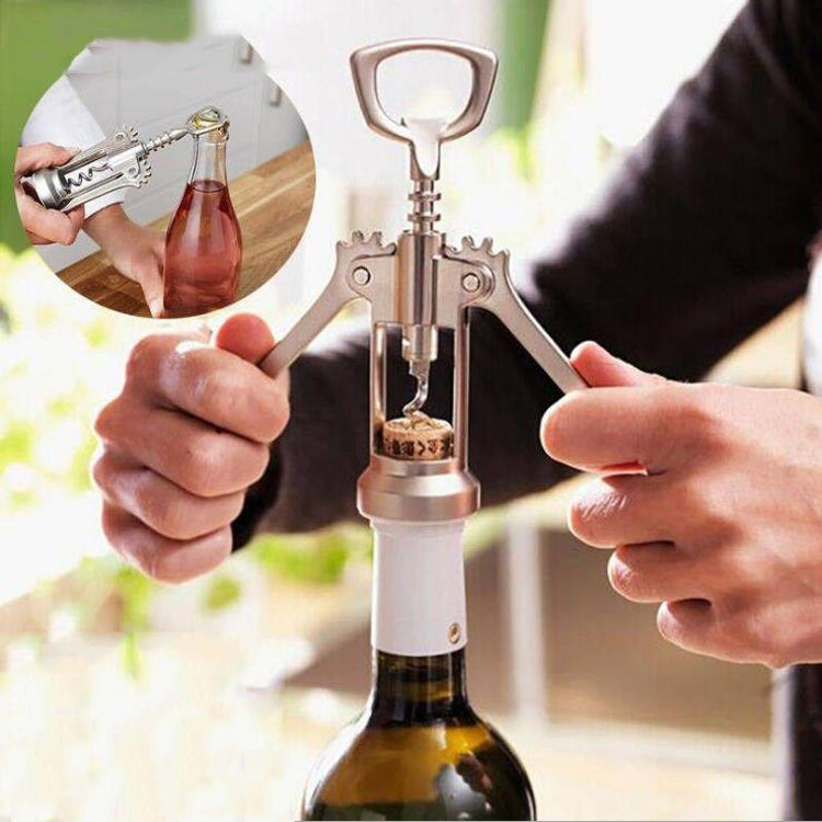 2 PCS Multifunctional Zinc Alloy Red Wine Bottle Opener Kitchen Supplies Gadgets