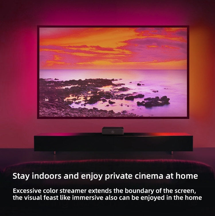 Bluetooth Suit Smart Music Sound Control Light Strip Waterproof 5050 RGB Colorful Atmosphere LED Light Strip With 24-Keys Remote Control