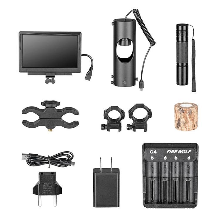 Digital Laser Infrared Telescope Non-thermal Imaging Hunting CCD High-definition Night Vision Goggles