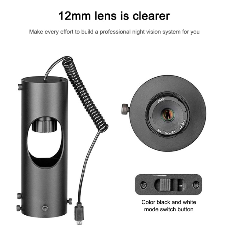 Digital Laser Infrared Telescope Non-thermal Imaging Hunting CCD High-definition Night Vision Goggles