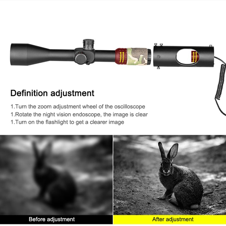 Digital Laser Infrared Telescope Non-thermal Imaging Hunting CCD High-definition Night Vision Goggles